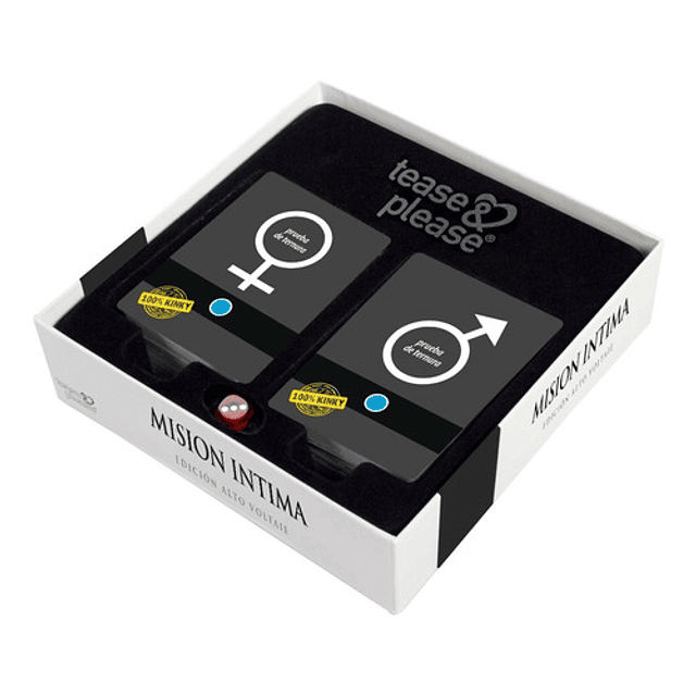 Mision Íntima 100 por ciento Kinky juego sexual pareja 