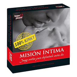 Mision Íntima 100 por ciento Kinky juego sexual pareja 