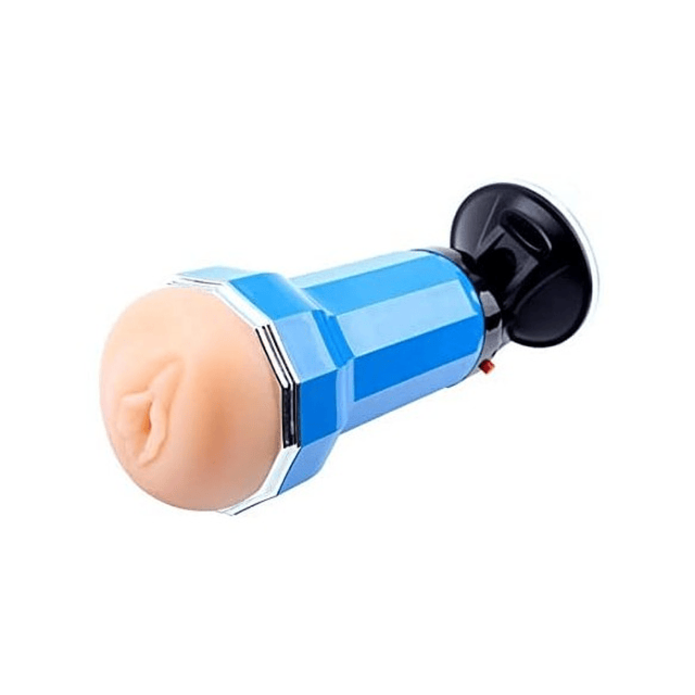 Vagina masturbadora Blue real skin hombre pene solitario base sopapo