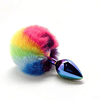 Plug Anal Wooomy Filippi de Aleación de Zinc con Vibrantes Colores del Arcoíris