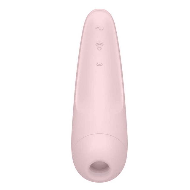 Estimulador clitorial Satisfyer Curvy 1+ USB pulso de aire clítoris multi orgasmo mujer