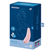 Estimulador clitorial Satisfyer Curvy 1+ USB pulso de aire clítoris multi orgasmo mujer