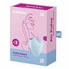 Estimulador clitorial Satisfyer Cutie Heart USB pulso de aire clítoris multi orgasmo mujer