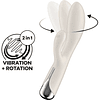 Vibrador Satisfyer Spinning Rabbit 1 Rotador Vaginal Punto G Clítoris Impermeable Recargable