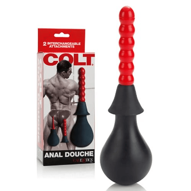 Bomba Ducha Anal Colt Enema lavativa irrigador pera sexo anal limpieza recto