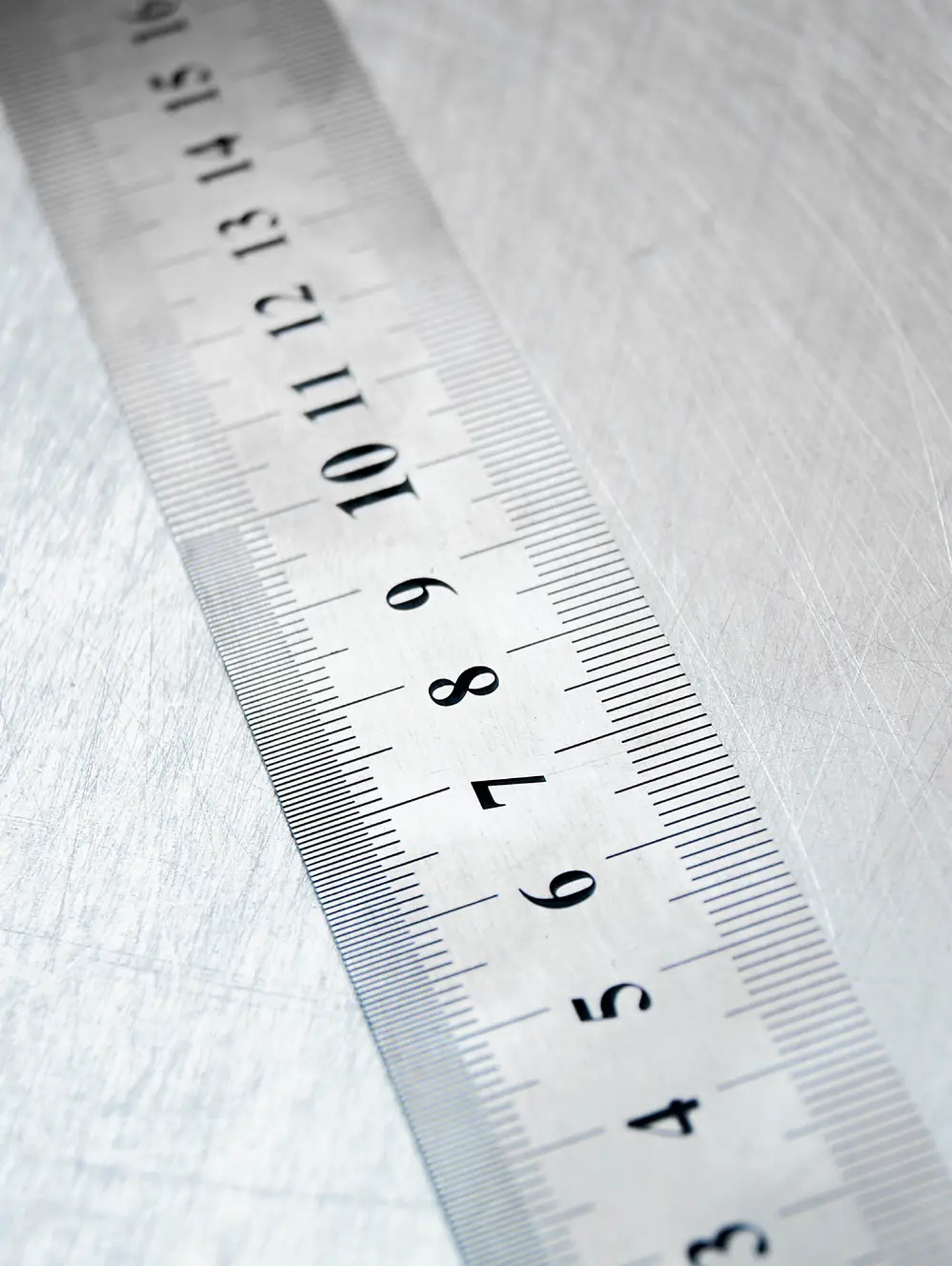 Regla de plástico de demostración de 30 cm 2