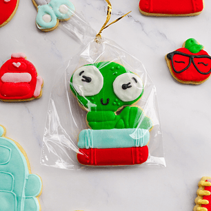 Galleta de Oruga y Libros