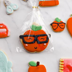 Galleta Manzana con Lentes
