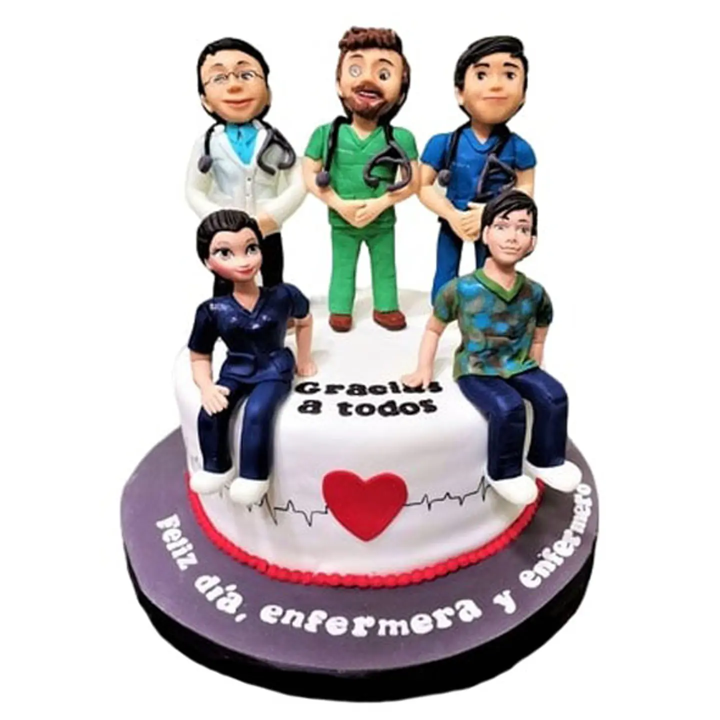 Agradecimiento a médicos y enfermeras 1