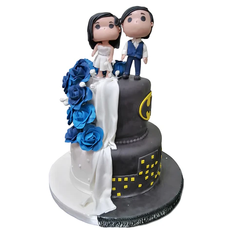Mitad novia mitad Batman