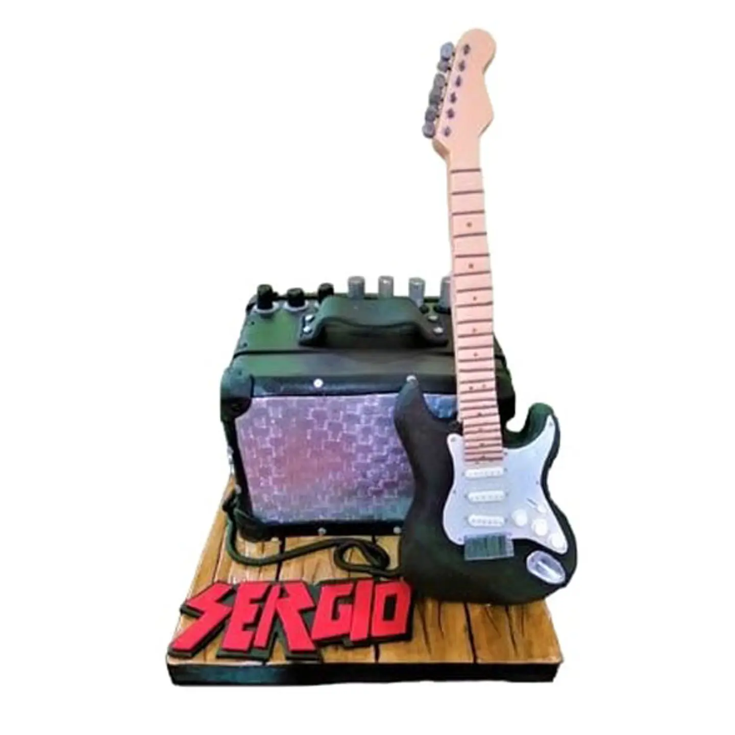 Guitarra y amplificador 1