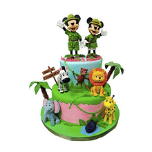 Safari Mickey y Minnie