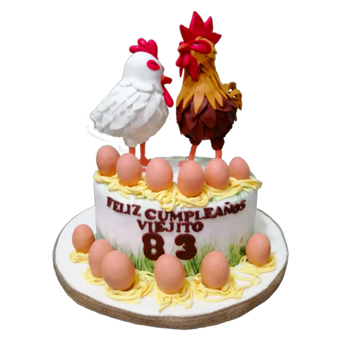 Gallina y gallo 1