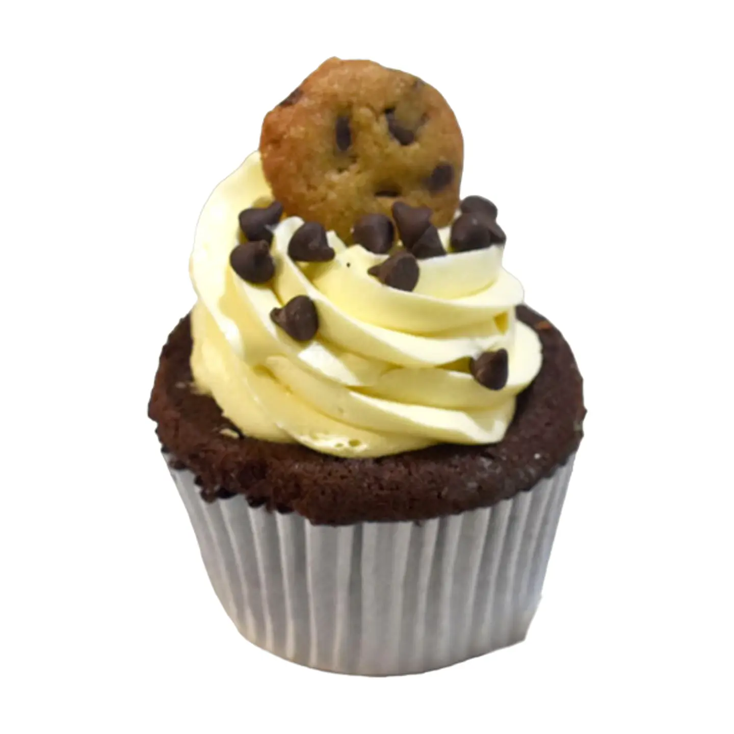 Cupcakes de chocolate y galleta 1
