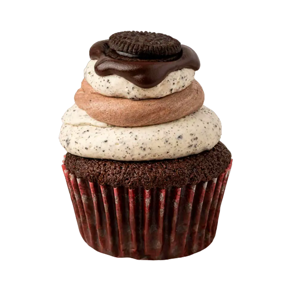 Cupcakes de doble Oreo 1