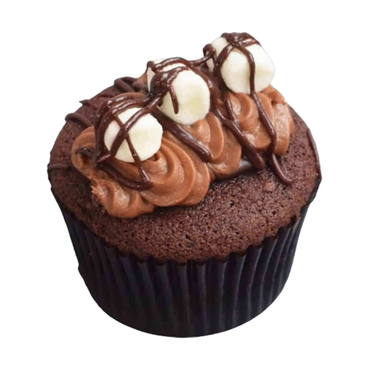 Cupcakes de Chocolate Nutella Malvavisco 1