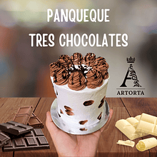 Panqueque Tres Chocolates