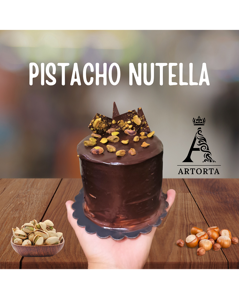 Bizcocho Pistacho Nutella