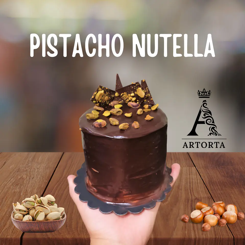 Bizcocho Pistacho Nutella 1