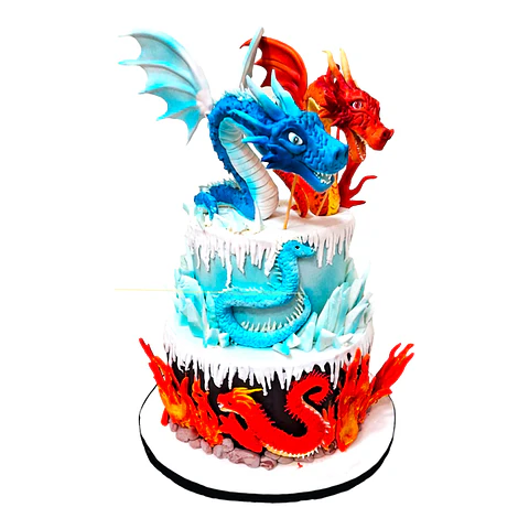 Dragones Hielo y Fuego