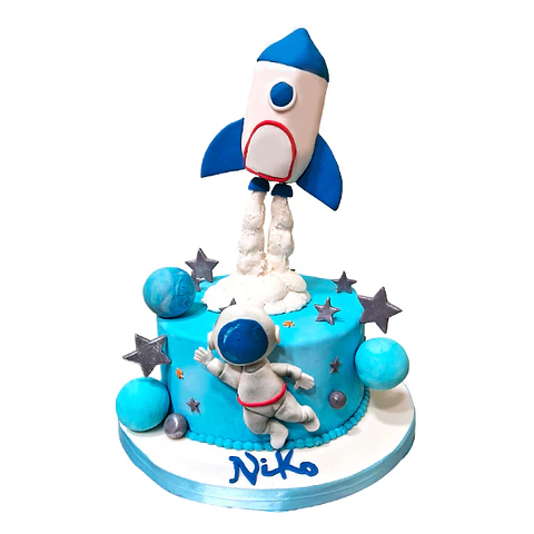 Astronauta y Cohete