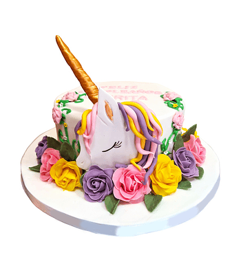 Unicornio y Rosas