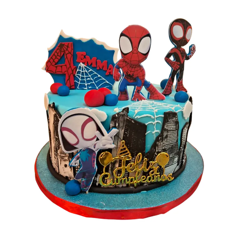 Spidey, Ghost Spider y Miles Morales Spiderman 1