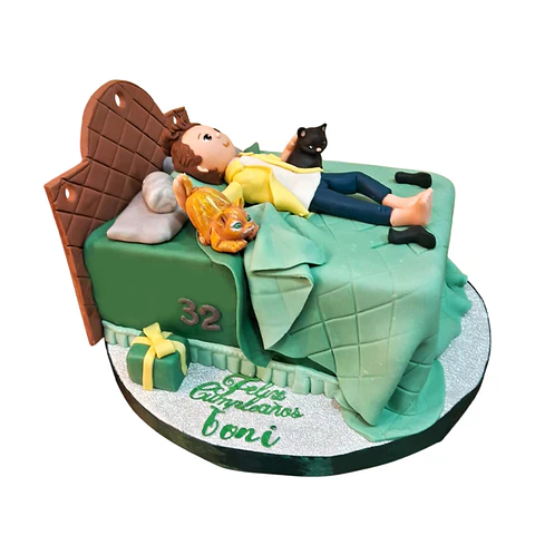 Descansando con mis mascotas