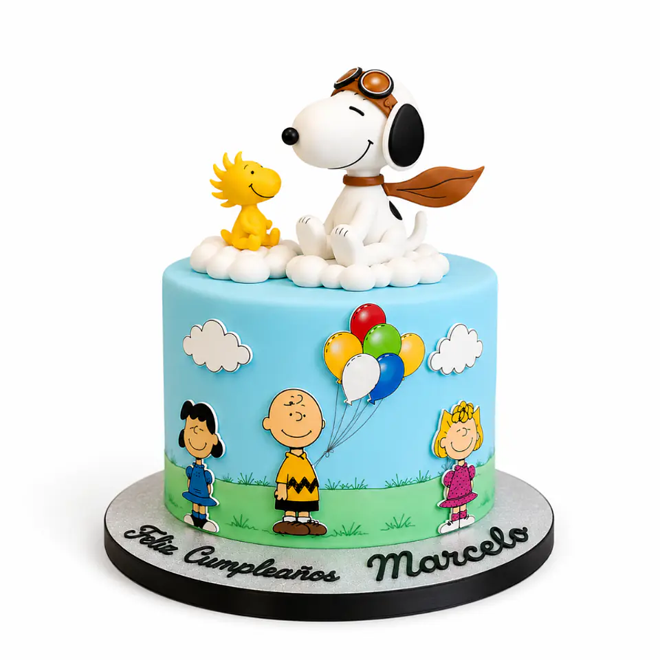 Snoopy aviador 1