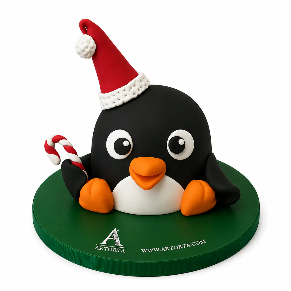 Pingüino Navidad 1
