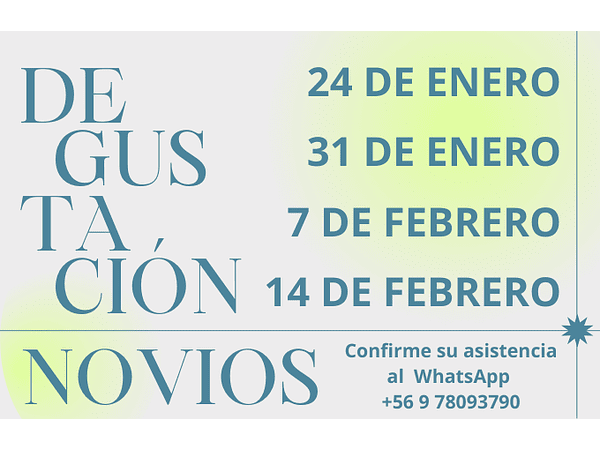 Degustación Tortas de Novios