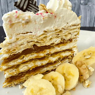 Torta Pompadour Plátano