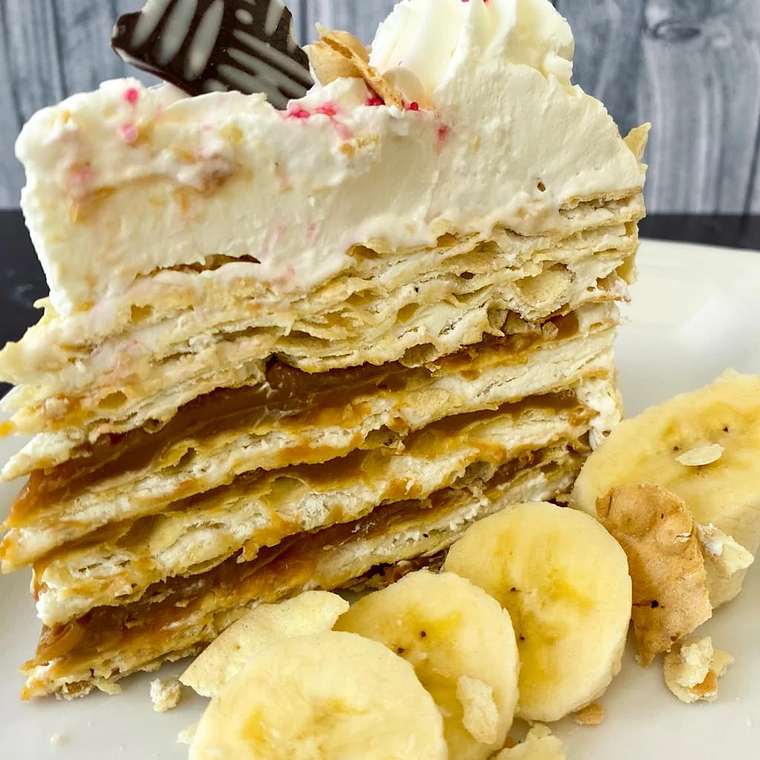 Torta Pompadour Plátano 1