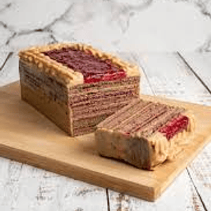 Torta Panqueque Manjar Berries