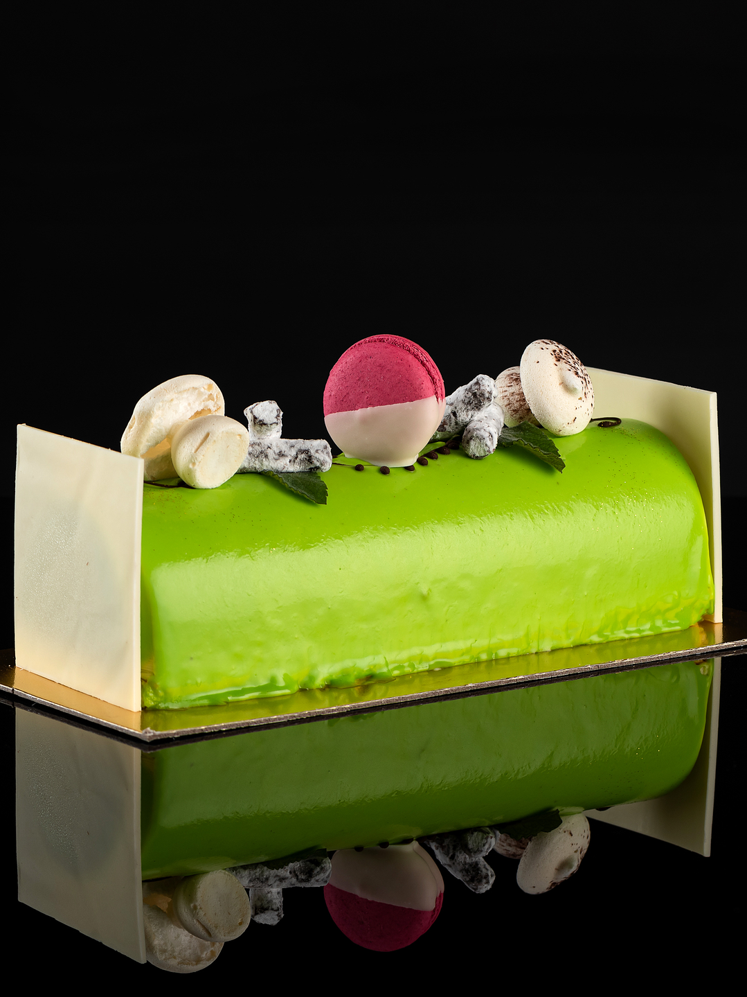 Bûche de nöel pistacho 1