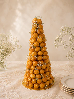 Croquembouche (profiteroles) 