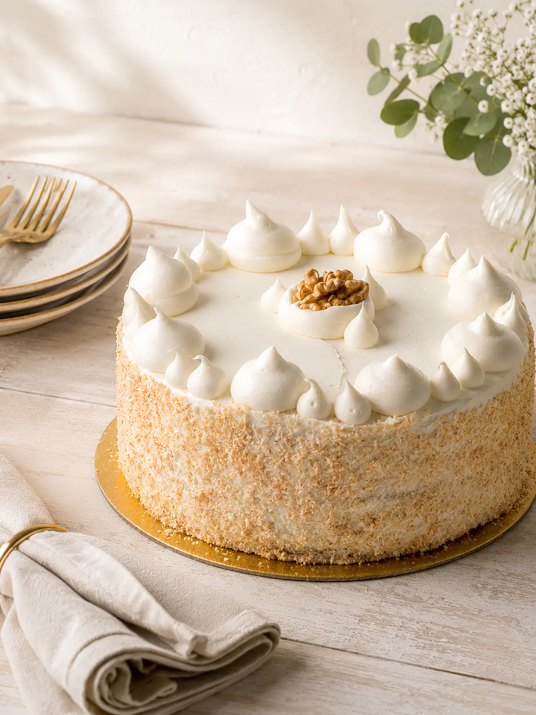 Torta de Zanahoria  (Carrot Cake) 1
