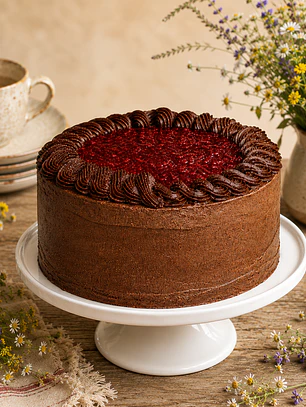 Torta panqueque frambuesa