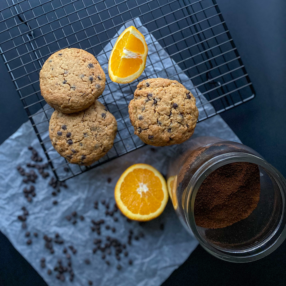 Galletas chocolate naranja