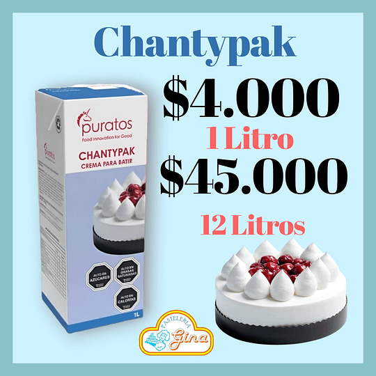 CREMA CHANTYPAK