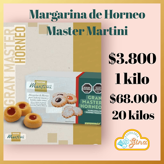 MARGARINA DE HORNEO MASTER MARTINI