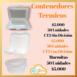 CONTENEDORES TERMICOS