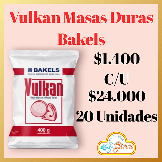 VULKAN MASAS DURAS BAKELS