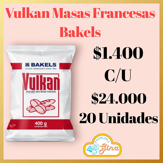 VULKAN MASAS FRANCESAS BAKELS