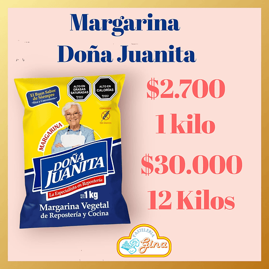 MARGARINA DOÑA JUANITA