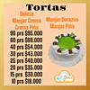 PRECIOS DE TORTAS TRADICIONAL