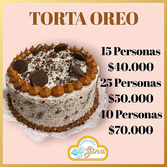 TORTA OREO