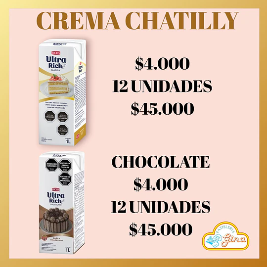 CREMA CHANTILLY RICH