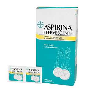 Aspirina Efervescente (Caja * 50 Tab)
