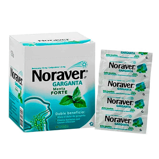 Noraver Menta Pastillas Sobre *6 Tab